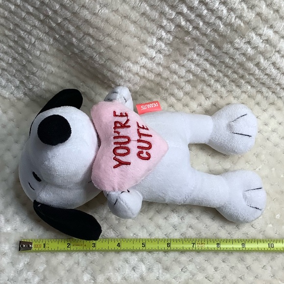 Peanuts Fetch for Pets Plush Snoopy Dog Stuffed Animal Squeaker Toy w Pillow - Picture 9 of 9